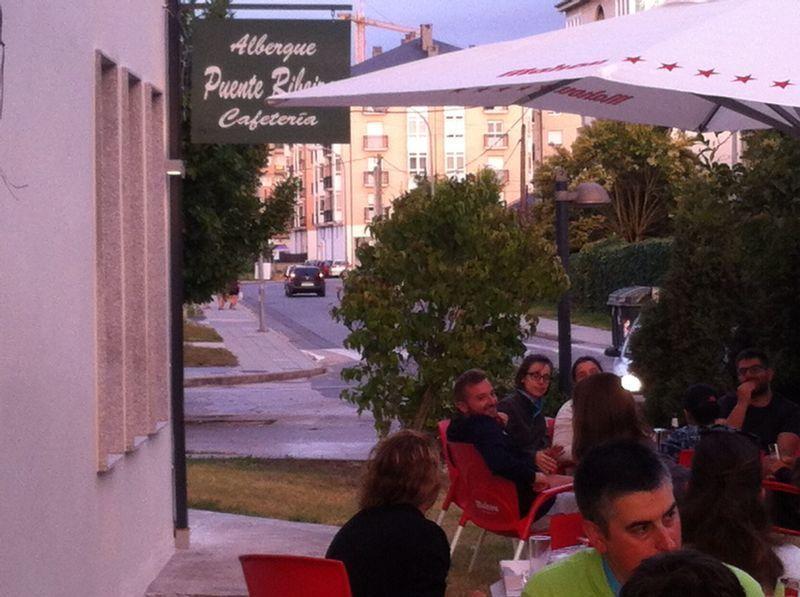 Pension-Albergue Puente Ribeira Sarria Eksteriør billede